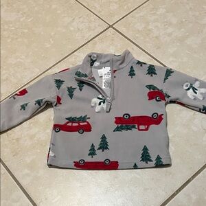 Carter's Gray Fleece Outfit